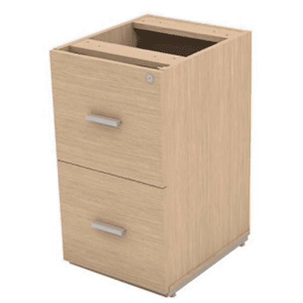 Gaveteiro Pedestal 2 Gavetas Pasta 30 x 48,3 (RP)