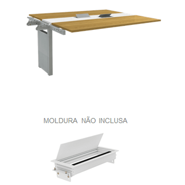 Plataforma Dupla Módulo Auxiliar 100 x 120 (WP)