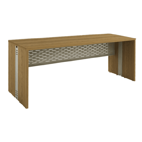 Mesa Reta Painel Frontal Aço 100 X 60 (Att)