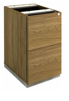 Gaveteiro Pedestal 2 Pastas - Puxador Lateral 40 X 48 (Ip)