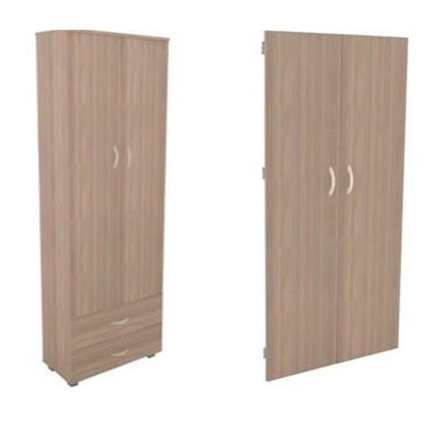 Conjunto de Portas para Estante com Gavetas