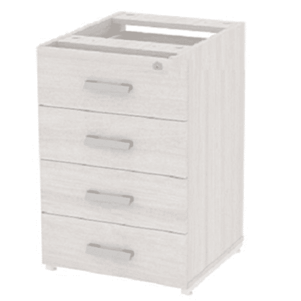 Gaveteiro Pedestal 4 Gavetas 46 x 45 (PM25)