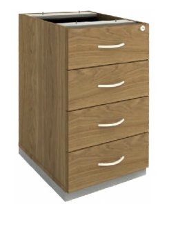 Gaveteiro Pedestal 4 Gavetas 40 X 48 (IP)